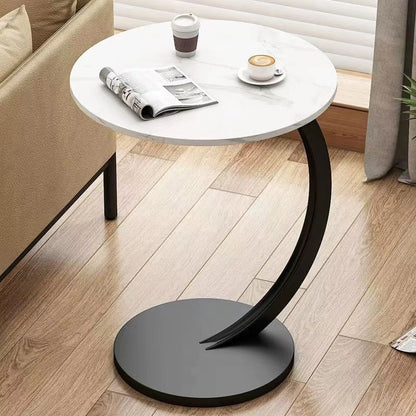 Mesa Auxiliar Minimalista con Estante – Para Sala