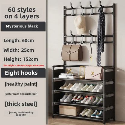 Organizador de Puerta Multicapa para Zapatos y Accesorios