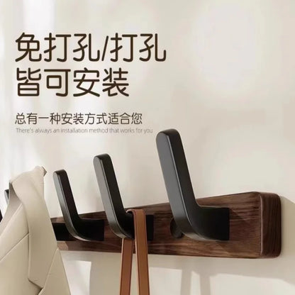Perchero de Madera con Repisa para Pared – Entrada, Recámara y Baño