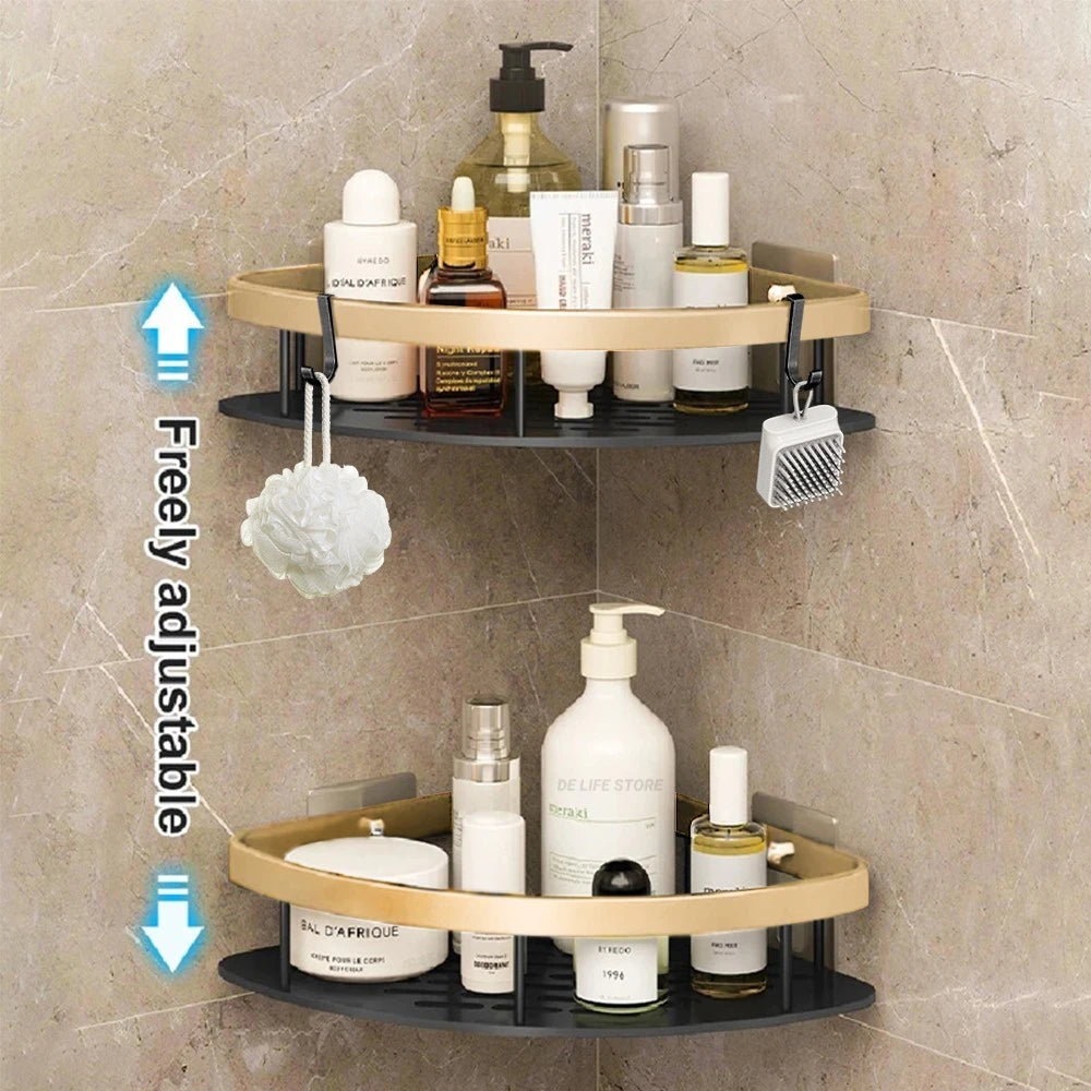 Estante Flotante de Baño sin Taladro