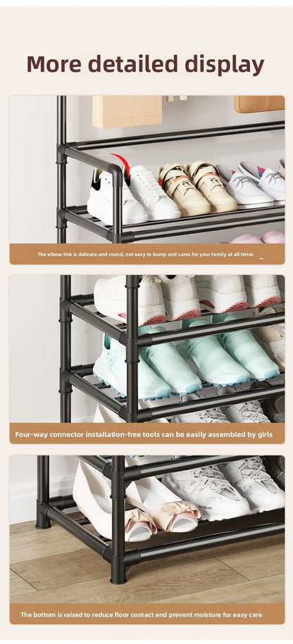 Organizador de Puerta Multicapa para Zapatos y Accesorios