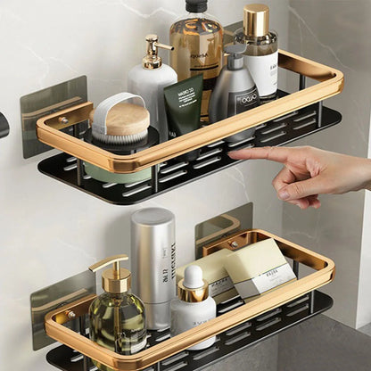 Estante Flotante de Baño sin Taladro