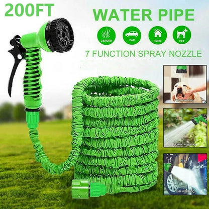 Manguera Extensible Multifunción para Jardín y Auto
