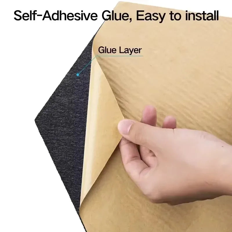 Panel Acústico Hexagonal Autoadhesivo para Pared (12 pcs)