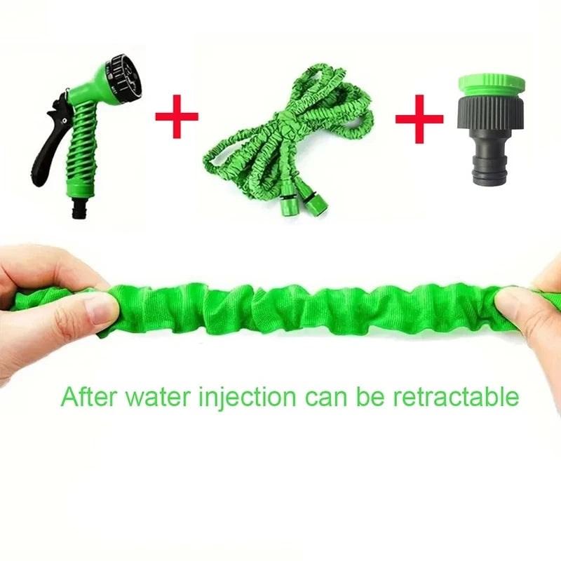 Manguera Extensible Multifunción para Jardín y Auto