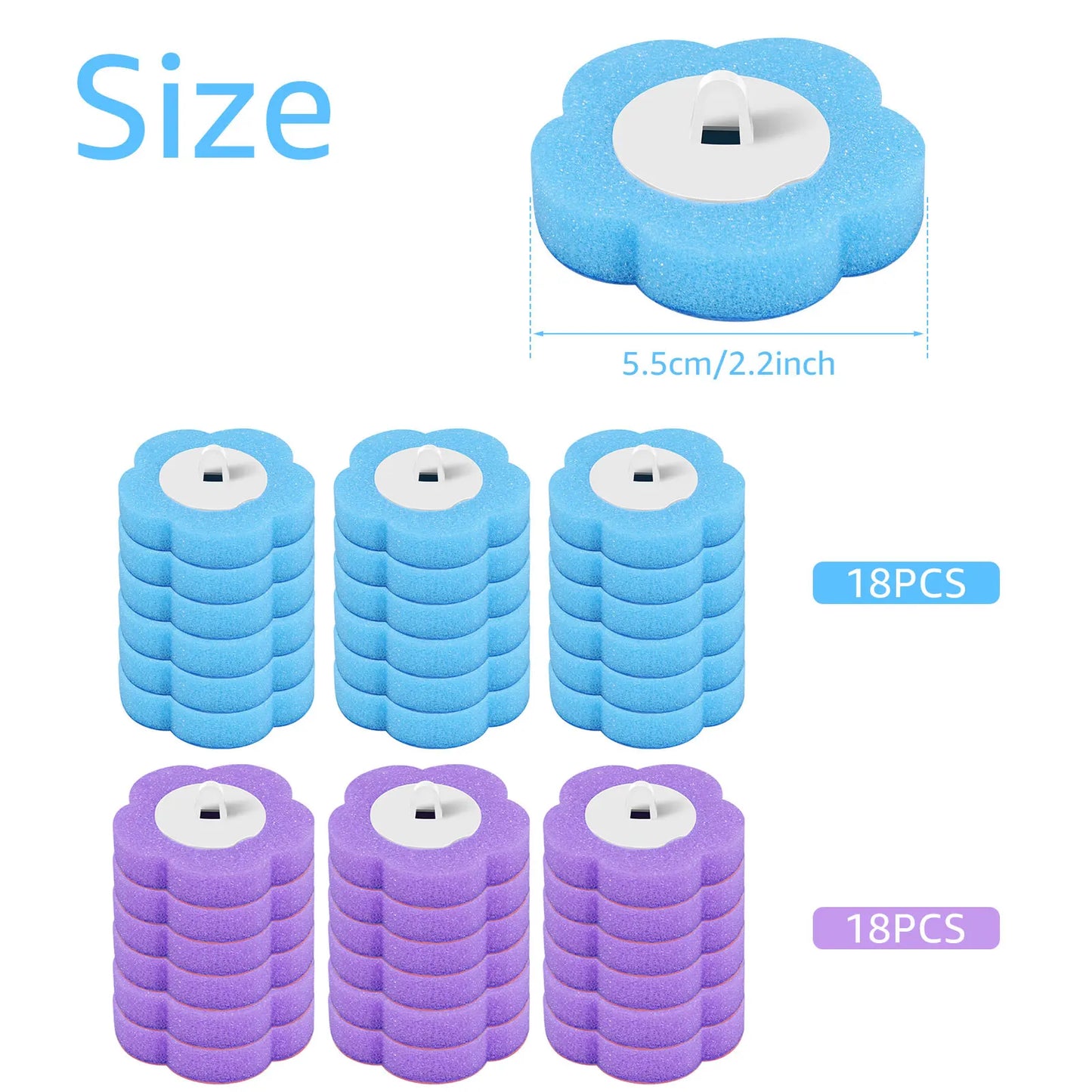 Cepillo de Baño con Cabezales Desechables