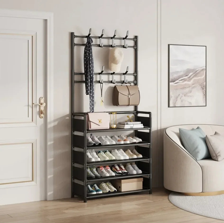 Organizador de Puerta Multicapa para Zapatos y Accesorios