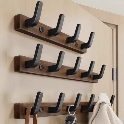Perchero de Madera con Repisa para Pared – Entrada, Recámara y Baño