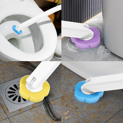 Cepillo de Baño con Cabezales Desechables