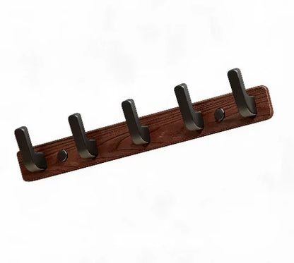 Perchero de Madera con Repisa para Pared – Entrada, Recámara y Baño