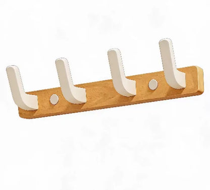 Perchero de Madera con Repisa para Pared – Entrada, Recámara y Baño