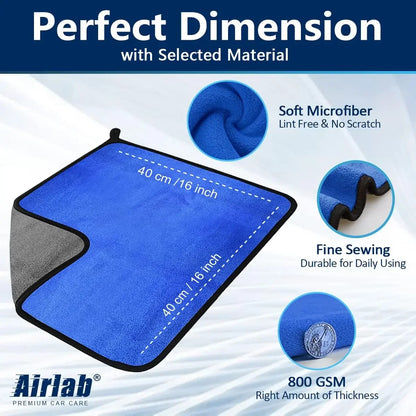 Toallas de Microfibra para Auto (500GSM)